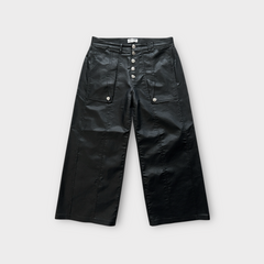 Wax Denim Trousers